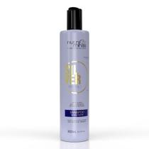 Shampoo Silver Blond Matizador Nutriminas 300ml Sem Sal Roxo