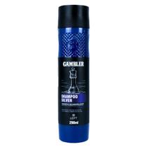 Shampoo Silver Desamarelador 290ml - Gambler Shampoo Silver Desamarelador 290ml - Gambler