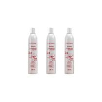 Shampoo Soft Hair 280Ml Reconstrutor Lisa Vinho-Kit C/3Un