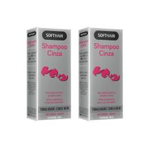 Shampoo Soft Hair 60ml Cinza New - Kit C/ 2un *****