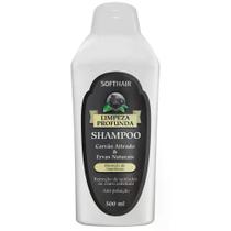 Shampoo Soft Hair Carvao Ativado 500Ml