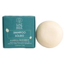 Shampoo sólido em barra Lune Bleue Para cabelos oleosos e com queda 80g - Lune Bleue - Cuidados Naturais