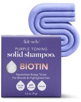 Shampoo Sólido Kitsch Purple Toning para Cabelos Tingidos