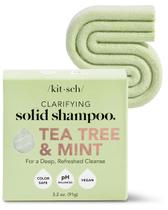 Shampoo Sólido Kitsch Tea Tree & Mint - Anticaspa 100g