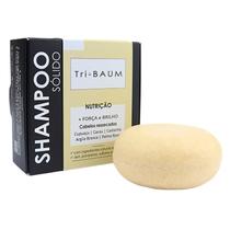 Shampoo Sólido Nutrição 75g Tri-BAUM Shampoo Sólido Nutrição 75g Tri-BAUM