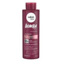 Shampoo Sos Bomba Ultra-Hidratação Reconstrutora Salon Line 300ml