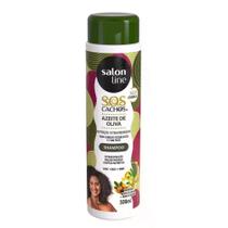 Shampoo Sos Cachos Azeite de Oliva Salon Line 300Ml Shampoo Sos Cachos Azeite de Oliva Salon Line 300Ml