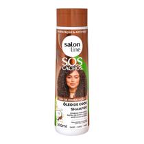 Shampoo SOS. Cachos Coco Tratamento Profundo Salon Line 300ml Shampoo SOS. Cachos Coco Tratamento Profundo Salon Line 300ml