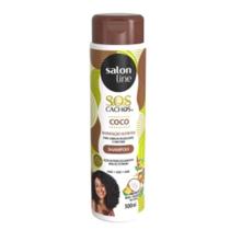 Shampoo SOS.Cachos Coco Tratamento Profundo Salon Line 300ml