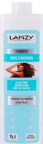 Shampoo SOS Cachos Elastina, Queratina e Mix de Óleos - Lanzy 1lt