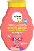 Shampoo SOS Cachos Kids Nutrição em Ação 300ml - Salon Line