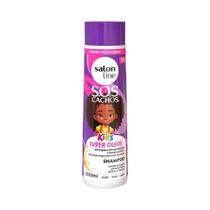 Shampoo SOS Cachos Kids Super Óleos 300ml - Salon Line Shampoo SOS Cachos Kids Super Óleos 300ml - Salon Line