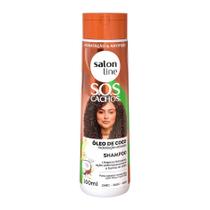 Shampoo SOS Cachos Óleo de Coco 300ml Salon Line