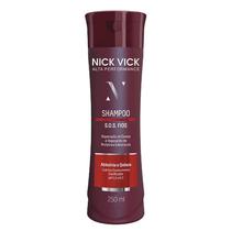 Shampoo Sos, Nick & Vick, Preta, 250ml Shampoo Sos, Nick & Vick, Preta, 250ml