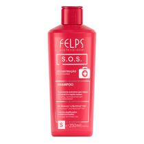 Shampoo SOS Recontrução Felps Professional - 250mL