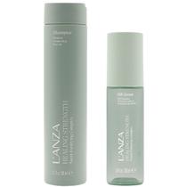 Shampoo Strength White Tea e Neem Plant Silk Serum Lanza