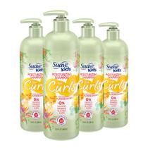 Shampoo Suave Kids Natural, Amêndoa Doce, Mel, Cabelo Encaracolado, 490ml