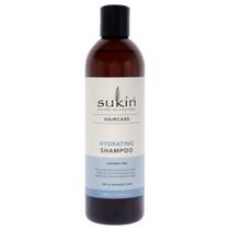 Shampoo Sukin Hydrating para mulheres 500ml com manteiga de karité e bacalhau