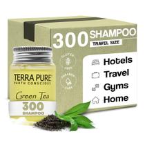 Shampoo Terra Pure Green Tea 30 ml, tamanho de viagem (caixa com 300) Shampoo Terra Pure Green Tea 30 ml, tamanho de viagem (caixa com 300)