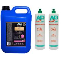 Shampoo The Luxe Cães Gatos Rende 25L +2 Diluidor almotolia Shampoo The Luxe Cães Gatos Rende 25L +2 Diluidor almotolia