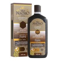 Shampoo Tio Nacho Antiqueda Efeito Antigrisalho 415ml Shampoo Tio Nacho Antiqueda Efeito Antigrisalho 415ml