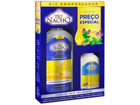 Shampoo Tio Nacho Antiqueda Engrossador 415ml + Condicionador Tio Nacho Antiqueda Engrossador 200ml Preço Especial Shampoo Tio Nacho Antiqueda Engrossador 415ml + Condicionador Tio Nacho Antiqueda Engrossador 200ml Preço Especial
