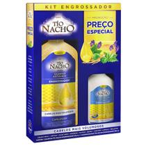 Shampoo Tio Nacho Antiqueda Engrossador 415ml + Condicionador Tio Nacho Antiqueda Engrossador 200ml Preço Especial