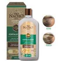 Shampoo Tio Nacho FORTALECEDOR Antiqueda Ervas Milenares 415ml