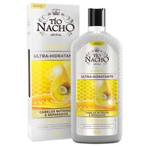 Shampoo Tio Nacho ultra hidratante 415mL óleo de coco antiqueda