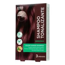 Shampoo Tonalizante Borgonha Kiss New York
