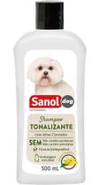 Shampoo Tonalizante De Pelos Claros 500ml Sanol Dog