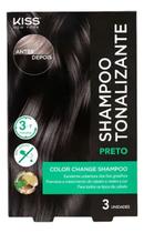 Shampoo Tonalizante Preto Kiss New York