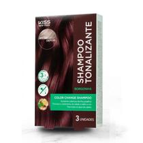 Shampoo tonalizante vegano com rapida coloração borgonha kny Shampoo tonalizante vegano com rapida coloração borgonha kny