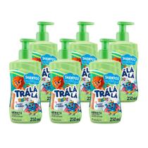 Shampoo Trá Lá Lá Baby Hidrata Aloe Vera Não Irrita os Olhos Rende Até 25 Banhos 250ml (Kit com 6)