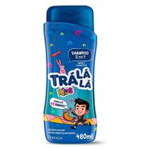 Shampoo Tralala Kids 2 Em 1 Com Agentes Condicionantes 480ml