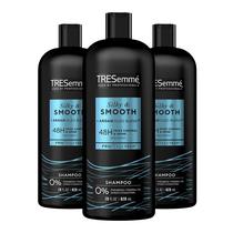 Shampoo TRESemmé suave e sedoso com óleo de argão marroquino de 840 ml (pacote com 3) Shampoo TRESemmé suave e sedoso com óleo de argão marroquino de 840 ml (pacote com 3)