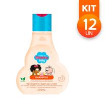 Shampoo Turma da Mônica Baby Cachinhos Mais Definidos Não Irrita os Olhos 200ml (Kit com 12) - Turma da Monica