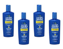 Shampoo UltraSwim, hidratante para remoção de cloro, 200 ml, pacote com 4 Shampoo UltraSwim, hidratante para remoção de cloro, 200 ml, pacote com 4