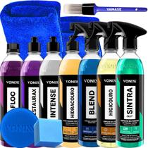 Shampoo V-Floc Hidracouro Higicouro Cera Blend Spray Limpador Sintra Fast Revitalizador Restaurax Pano Pincel Vonixx