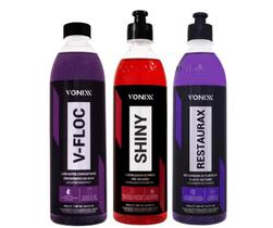 Shampoo V-floc Revitalizador Shiny Restaurador Restaurax