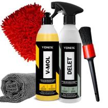 Shampoo V-mol Delet Vonixx Limpa Borracha Luva Pano Pincel Shampoo V-mol Delet Vonixx Limpa Borracha Luva Pano Pincel