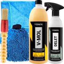 Shampoo V-mol Vonixx Delet Limpa Borracha Luva Pano Pincel Shampoo V-mol Vonixx Delet Limpa Borracha Luva Pano Pincel