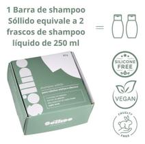 Shampoo Vegano Barra Sóllido 80g Cabelos Mistos E Oleosos - Sollido
