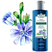 Shampoo Vegano Desamarelador Flores & Vegetais Cinza Platinado 310ml - Flores e Vegetais Cosméticos