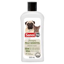 Shampoo Veterinário Sanol Dog Pele Sensível 500ml
