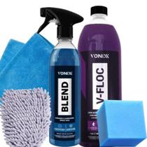 Shampoo vfloc 1,5l cera carnaúba blend líquida vonixx luva limpeza automotiva completa lavagem proteção e brilho intenso Shampoo vfloc 1,5l cera carnaúba blend líquida vonixx luva limpeza automotiva completa lavagem proteção e brilho intenso