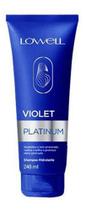Shampoo Violet Platinum Matizador Prata 240ml Lowell