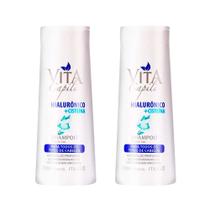 Shampoo Vita Capili Muriel Hialurônico + Cisteína Sem Sal Hidratação Profunda 310ml (Kit com 2)