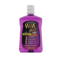 Shampoo w.a 500 ml pulgas e carrapatos cães e gatos
