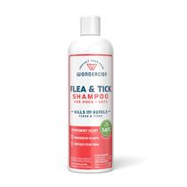 Shampoo Wondercide Flea & Tick para cães e gatos 355ml